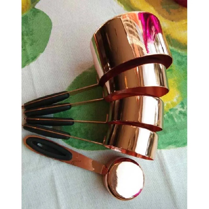 

✅Ready Plated Copper Measuring Cup Set 5 Limited