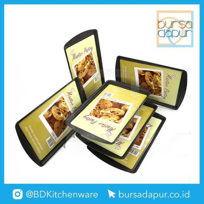 

✅Original Loyang Kue Anti Lengket / Master Pastry Cookie Pan M 15X10 - 6Pc Terbatas
