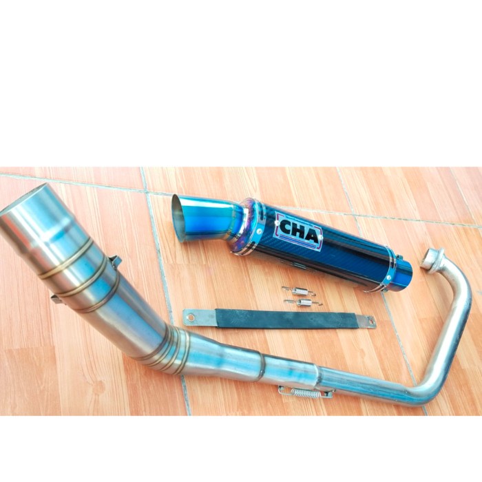 ✨Baru Knalpot Cb 150 R Megapro Tiger Verza Pulsar 180 Cha Tutup Warna Terbaru