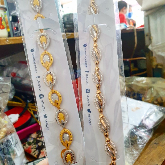 ✨Sale Gelang Rantai Cor Kendari Emas Asli Ubs 700 70 16K Terbatas