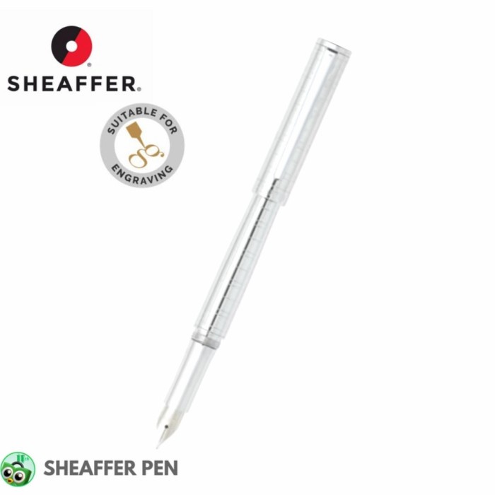 

✨Sale Sheaffer® Intensity Medici Engraved Chrome Finish Chrome Fountain Pen Limited