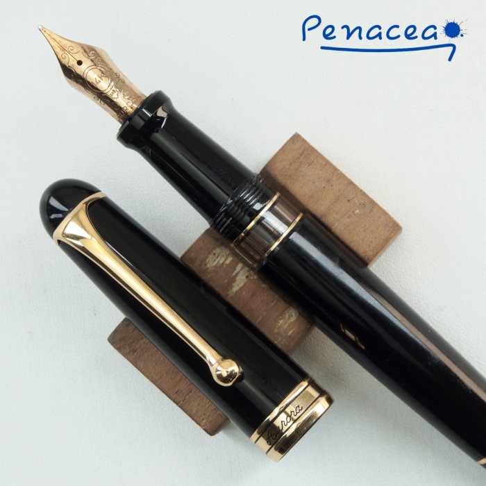 

✨Sale Aurora Modern 88 Large Black Gt Fountain Pen 2000'S Terbatas