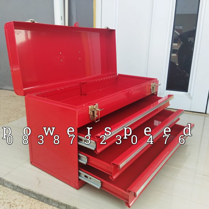 

✨Ready Rak Perkakas Bengkel 3 Susun Lemari Kunci Bengkel Tool Box Cabinet Berkualitas