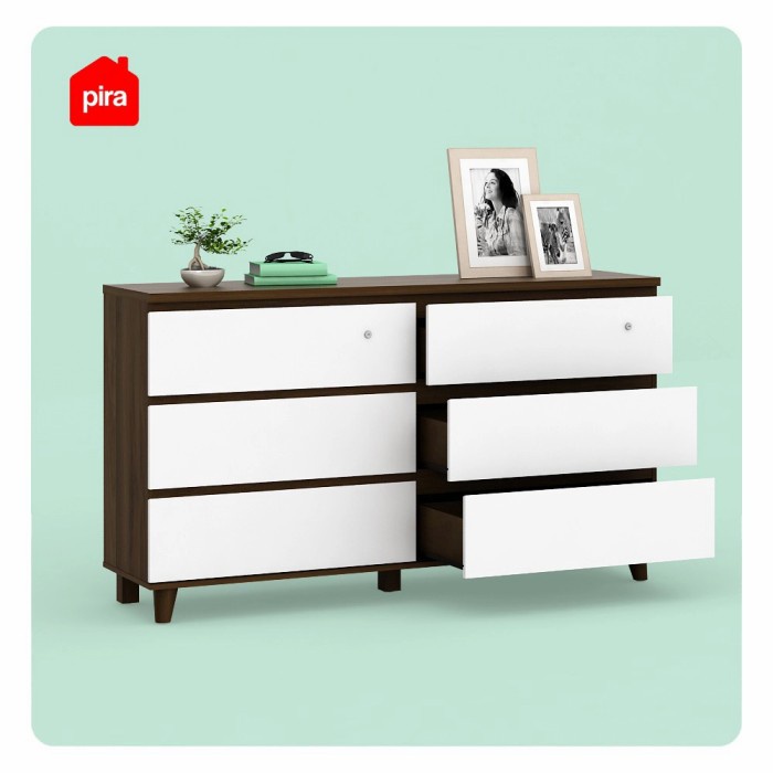 

✨Ready Drawer Credenza Rak Arsip Lemari Buku Lemari Laci Rak Laci Olso Ch33 Diskon