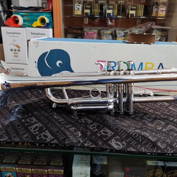 

✨Ready Tromba Trumpet Silver Metallic Limited