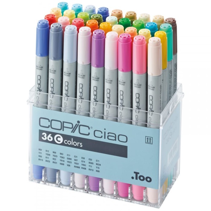 

✨Ready Copic Ciao Set 36C Terbaru