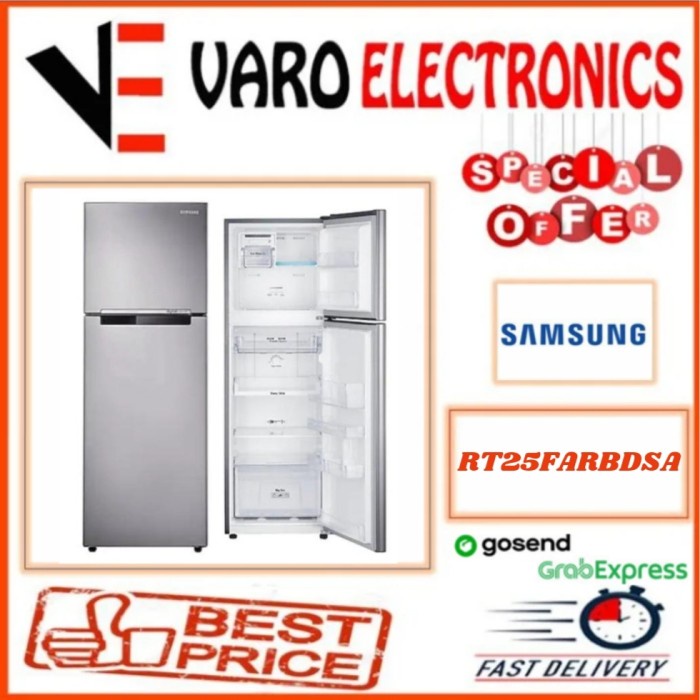 ✨Original Kulkas Samsung 2 Pintu Rt25Farbdsa Kulkas 2 Pintu Samsung Rt25 Rt25Far Terbatas