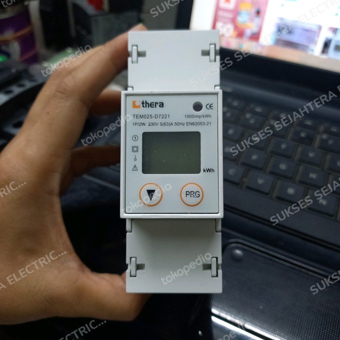 ✨Ori Kwh Meter 1Phase Thera Tem025-D7221 Terbatas