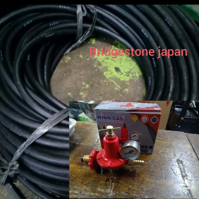 ✨New Ori Regulator Win Gas 50KgSelang Bridgestone Japan 10 Meter Original Asli Terbatas