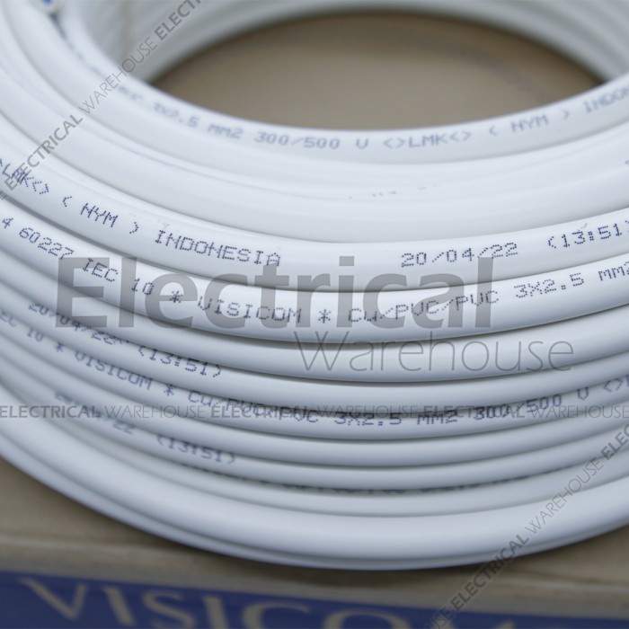 ✨New Ori Kabel Nym 3X2.5Mm2 Visicom Sni Lmk 50 Meter 3X2.5Mm 3X2.5 3X25 50M Limited