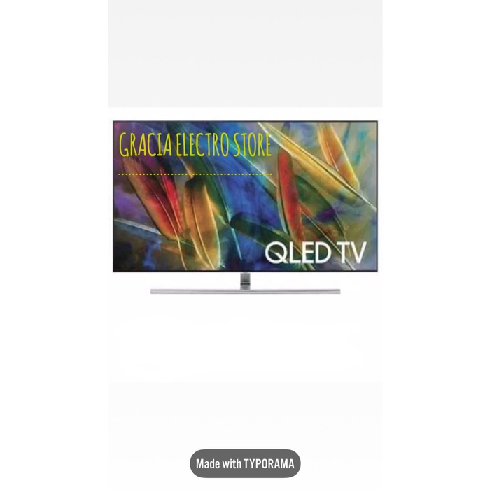 ✨New Tv Qled Samsung 65Q7F 65Inch Uhd 4K Smart Hdr 1500 Qled Tv Flat New Terbatas
