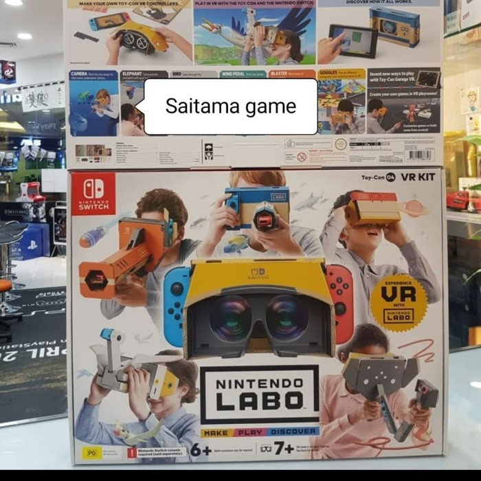 ✨New Nintendo Switch Labo Vr Kit Terbaru