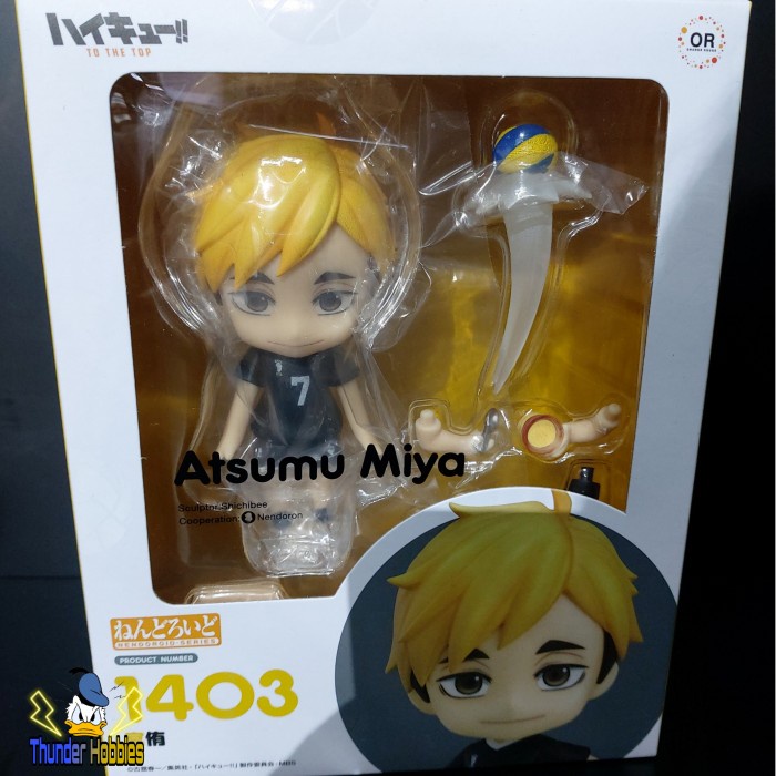 ✨Baru Nendoroid 1403 Atsumu Miya Haikyuu Diskon