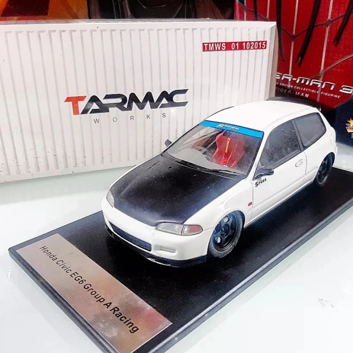 ✅Termurah Diecast Skala 1:18 Honda Civic Estilo Eg6 Spoon By Tarmac Works Diskon