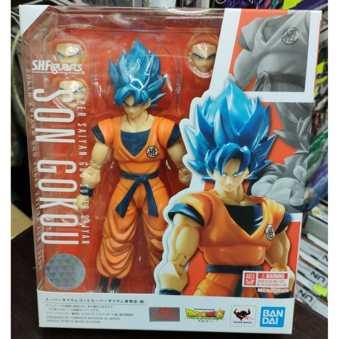 ✨Baru Shf Super Saiyan God Super Saiyan Ssgss Son Goku -Super- Terbaru