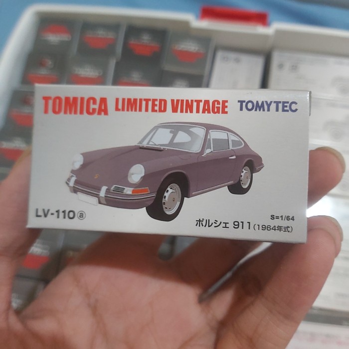 ✅Termurah Tomica Limited Vintage Tlv-110A Porsche 911 Gray Berkualitas