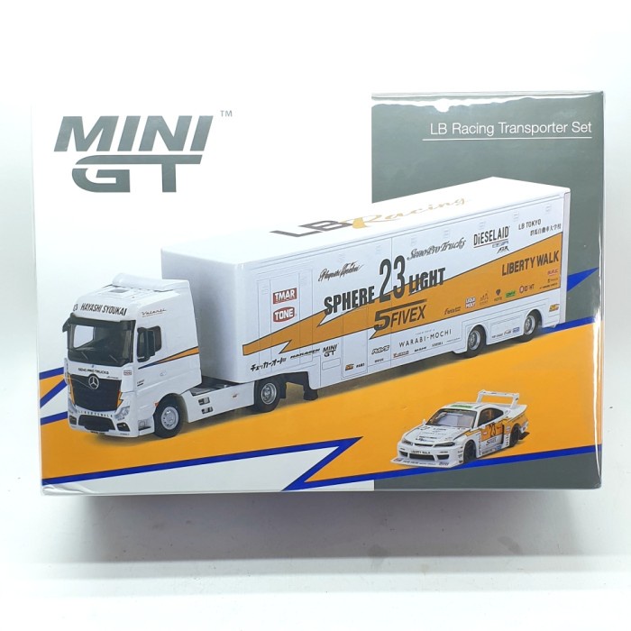 ✅Termurah Mini Gt Lb Racing Transporter Set Factory Sealed Rare Diskon