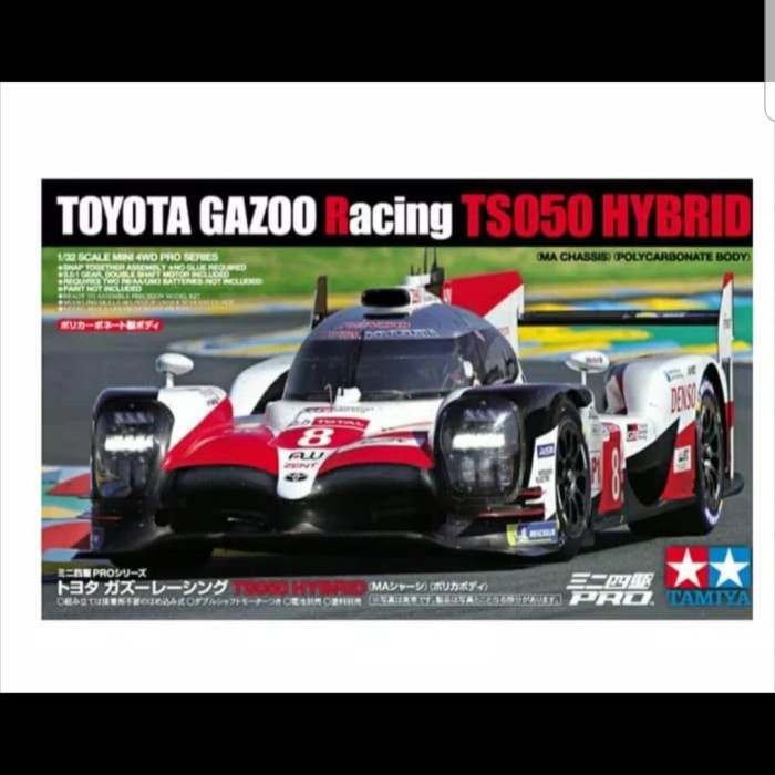 ✅Termurah Tamiya Toyota Gazoo Racing Ts050 Hybrid Polycarbonate BodyMa Chassis Limited