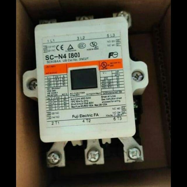 ✨Ori Kontaktor Fuji 3Phase Sc-N4 / Scn4 Berkualitas