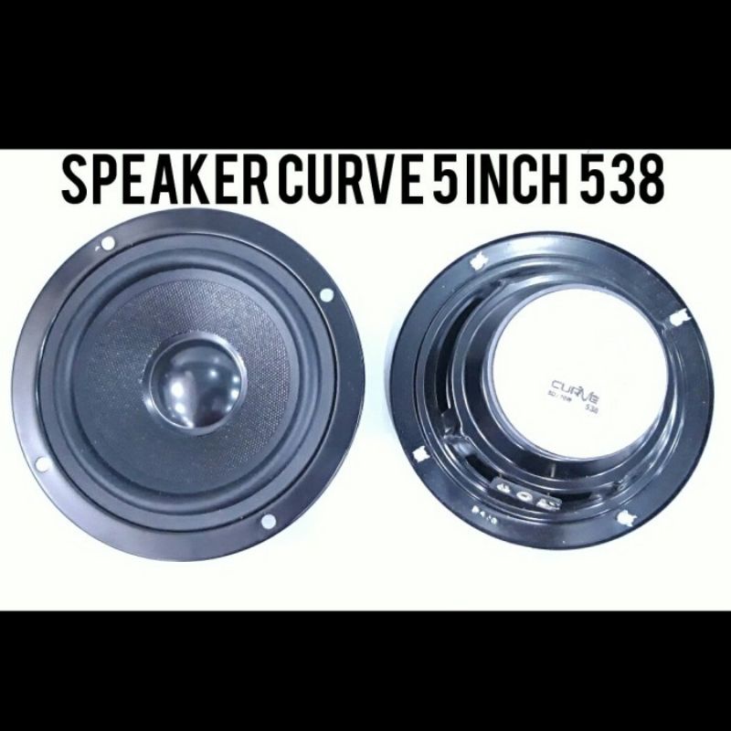 SPEAKER WOOFER 5INCH CURVE 538