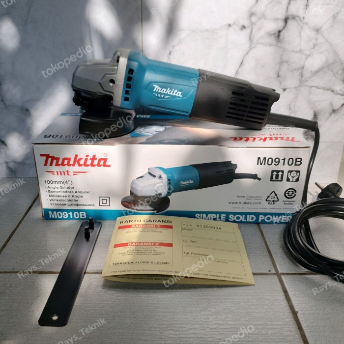Mesin Gerinda Makita M0910B Makita M0910 Angle Grinder Makita M 0910B