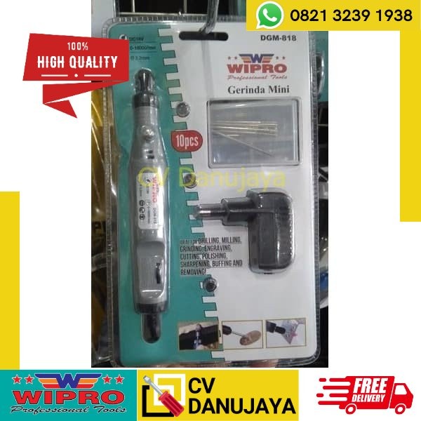 GERINDA Listrik kecil electric mini grinder DGM-818 WIPRO
