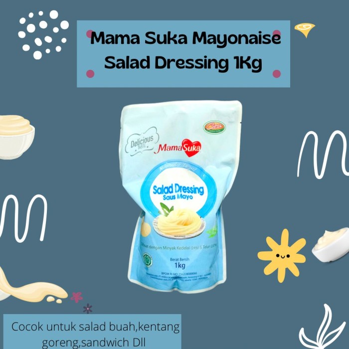 

((((()paling dicari] MAYONES MAMA SUKA SALAD DRESSING