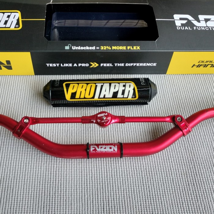 ✨New Stang Trail Protaper Fuzion Original Warna Merah Terbaru