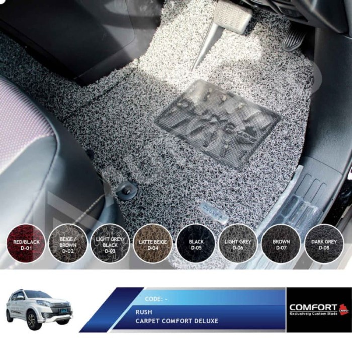 ✅Original Karpet Mobil Comfort Rush 2012 2014 Deluxe Original Diskon