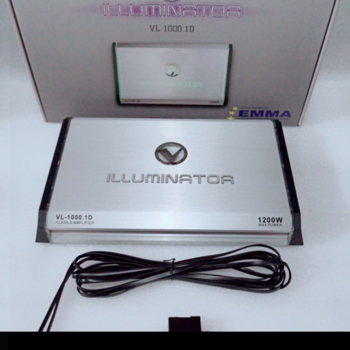 ✅Ori Power Monoblock Venom Illuminator Vl 1000.1D Limited