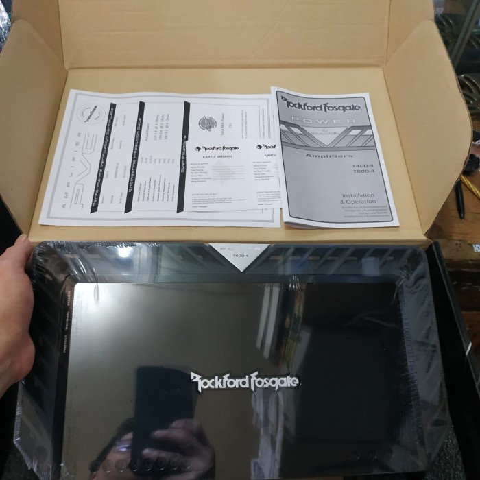 ✅Ori Power Rockford T400.4 - Power Rockford Fosgate T400 4 - Rockford T 400 Berkualitas