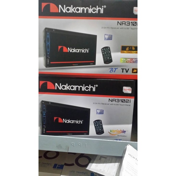 ✅New Ori Doble Din Nakamichi Na3100I/Na3102I Terbatas