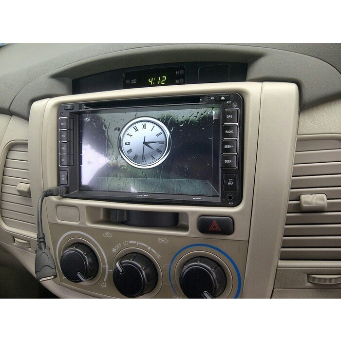 ✅New Ori Tv Mobil/Dvd Double Din/Headunit Oem Innova Fortuner Merk Skeleton Limited