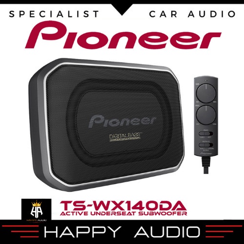 ✅New Ori Subwoofer Aktif Kolong Jok Mobil Pioneer Ts-Wx140Da Active Compact Sub Limited