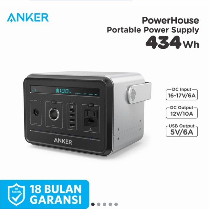✅New Ori Anker Multi-Functional Powerhouse 220V Uk - A1701211 Diskon
