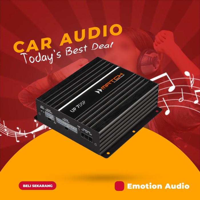 ✅New Ori Dsp Amplifier Match Up 7Dsp Not Ground Zero Not Helix Berkualitas