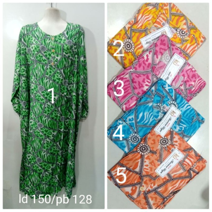 LE460 KAIROH - DASTER PANJANG BUSUI JUMBO LD 140 MERK KENCANA UNGU BIG SALE