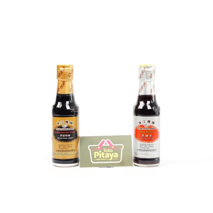 

best produk] Pearl River Bridge Mushroom Soy Sauce / Soy Sauce Kecap Asin 150 ml