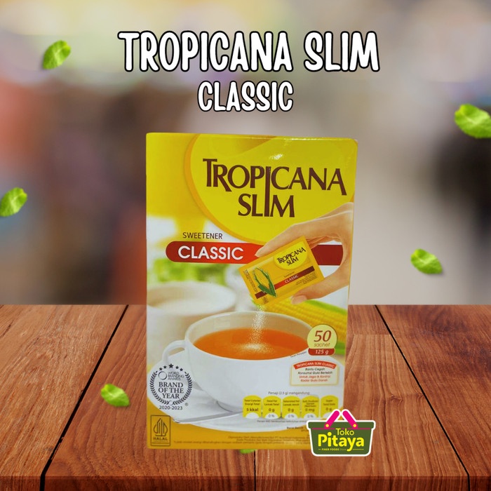 

yang dicari@@@@] Tropicana Slim Sweetener Classic 125 gr 50 sch