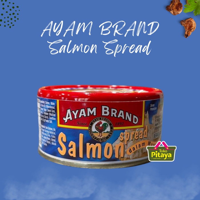 

~~~~~] Ikan Salmon Kaleng Spread Ayam Brand 160 gr