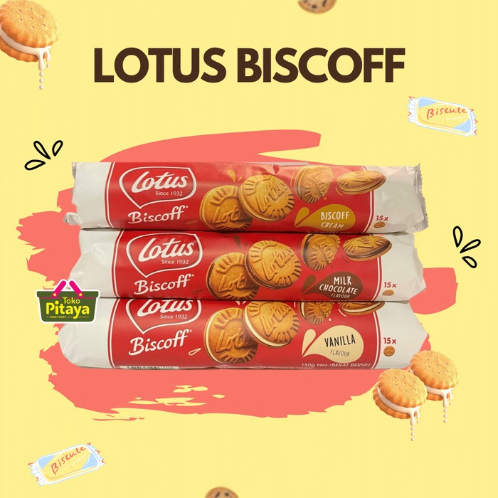 

Produk Terbaik] Lotus Biscoff Sandwich Biscuit 150 gr