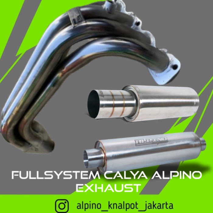[Original] Knalpot Calya Alpino F 03 Titan Diskon