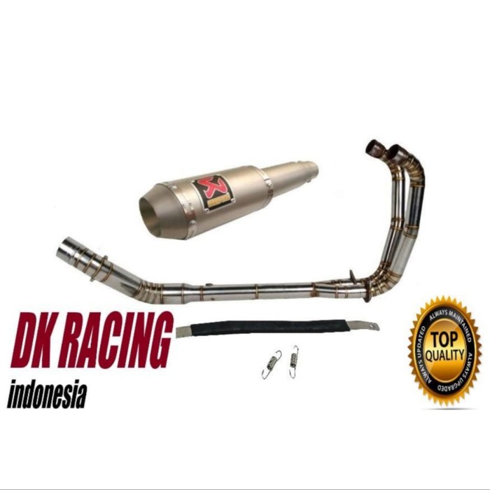 [Original] Knalpot Racing Honda Cbr 250 Rr Akrapovic Lorenzo Titan Fullsystem Terbatas