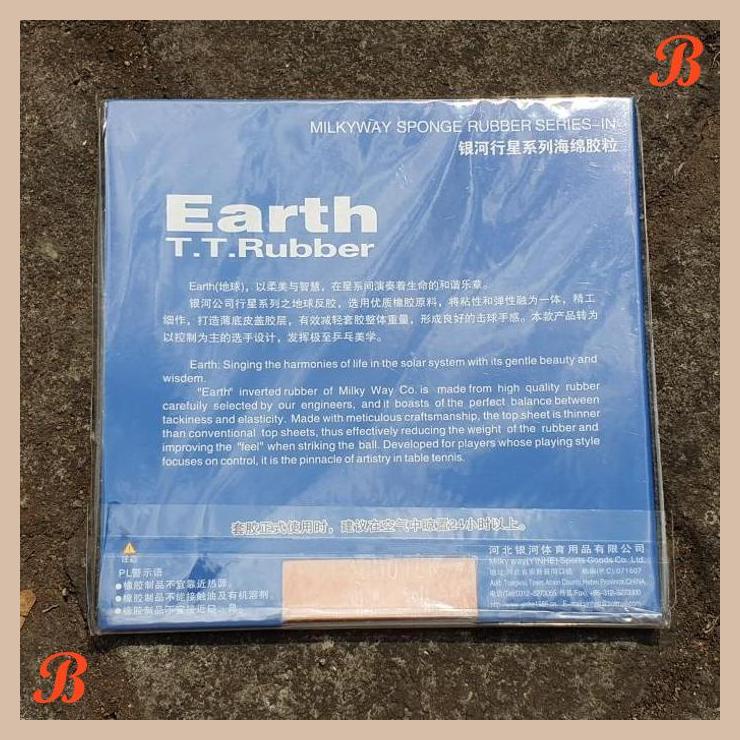 | anb | yinhe earth 2.2 medium black rubber karet ping pong