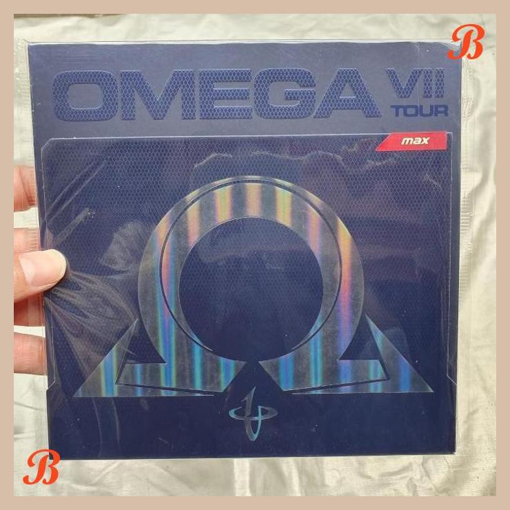 | anb | xiom omega vii tour 2.2 black rubber karet ping pong