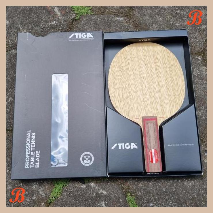 | anb | stiga clipper wood classic bat bet blade ping pong