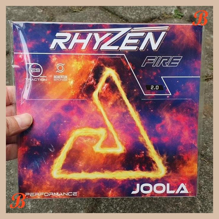 | anb | joola rhyzen fire 2.0 medium hard rubber ping pong