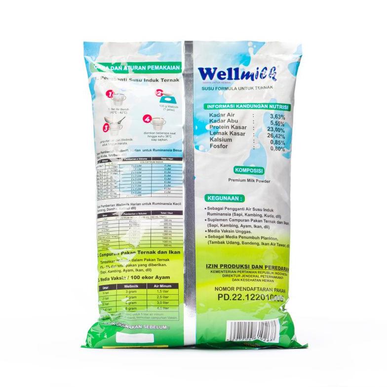 

New - Susu WELLMILK Kemasan 1kg Untuk anak Hewan penganti INDUK .,