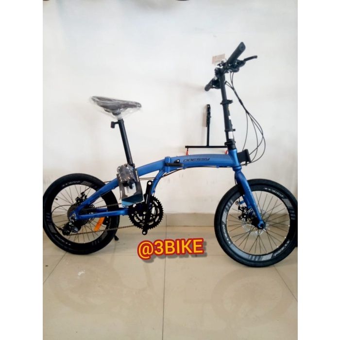 ✨Original Sepeda Lipat Odessy Hellio 20 55 - 18Sp Terbaru