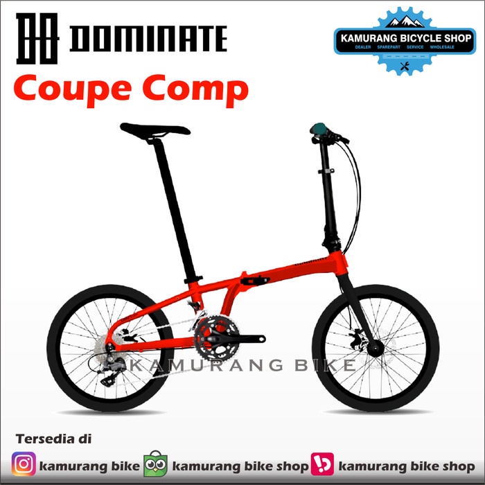 ✨Original Dominate Coupe Comp 9 Speed Berkualitas